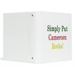 Simply Put Cameroon Rocks Binders