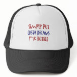 Simply Put Costa Ricans Fuck Better hats
