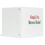 Simply Put Morocco Rocks Vinyl Binder