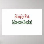 Simply Put Morocco Rocks Posters