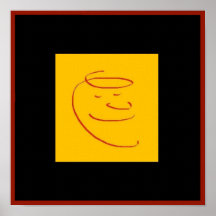 Simply Satisfied 12" x 12" Poster