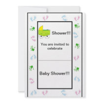 Simply Sheek Baby Shower Invite