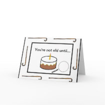 Simply Sheek Funny Bday Card