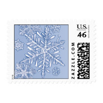 Simply Snowflakes Small Postage Stamp