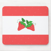 Simply Strawberries mousepads