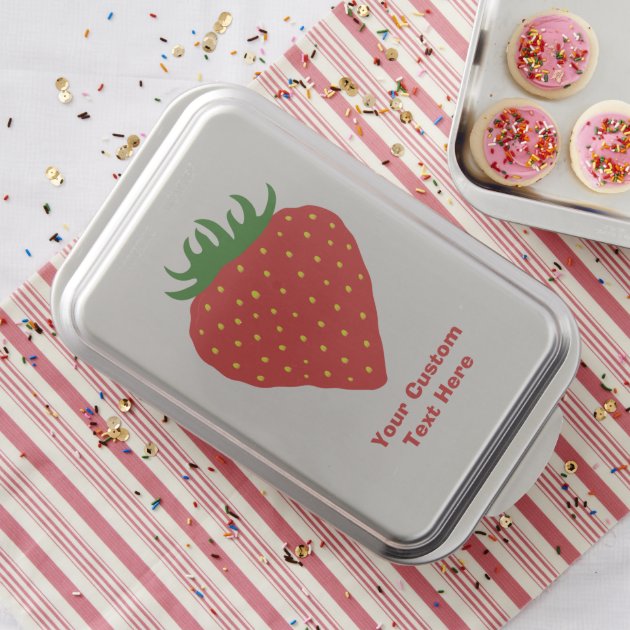 Simply Strawberry custom cake tin Cake Pan