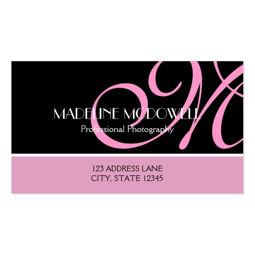 Simply Successful Business Card (front side)