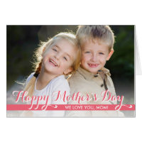 Simply Sweet Mothers Day Photo Card