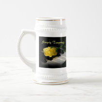 Simply Tempting! RoseOnPiano Beer Stein mugs