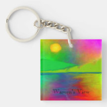 SimplyTonjia Warren's View Acrylic Key Chain