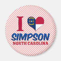 Simpson, North Carolina Magnets