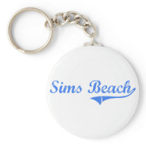 Sims Beach Ohio Classic Design Keychain