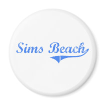 Sims Beach Ohio Classic Design Magnet