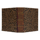 Simulated Saddle Leather 2 - 2" 3 Ring Binder