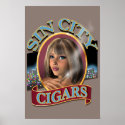 Sin City Cigars Logo #2 Poster posters