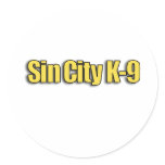 Sin City K9 stickers