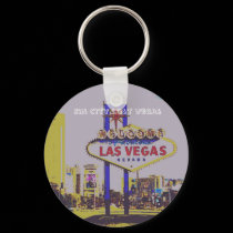 Sin City Lost Vegas Keychain