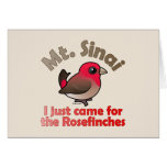 Sinai Rosefinches Note Card