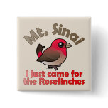 Sinai Rosefinches Square Button