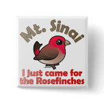 Sinai Rosefinches Square Button