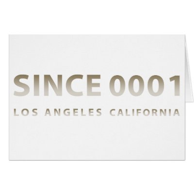 SINCE 0001 CARD by SINCE_0001