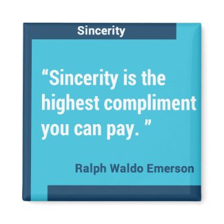 Sincerity Custom Magnet