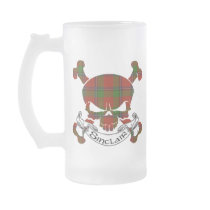 Sinclair Tartan Skull Mugs