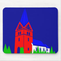 Sindbjerg Church mousepads by lonvig Sindbjerg Church mousepads