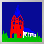 Sindbjerg Kirke - Sindbjerg Church Print