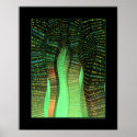 Sine City (Green) posters