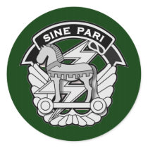 SINE PARI ROUND STICKER