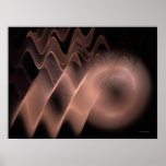 SineWaves in Space Poster