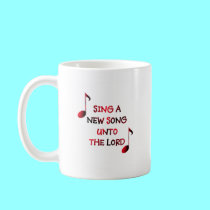 Sing a new song unto The Lord - 23 mugs by Artists4God Sing a new song unto The Lord - 23 mugs