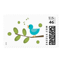 Sing a Song Bird Postage