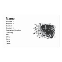 Sing_A_Song Business Card Template