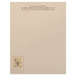Sing a Song of Sixpence Good Luck Stationery letterhead