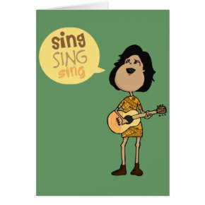Sing card