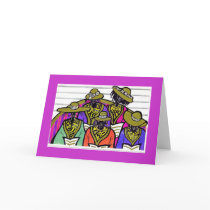 SING CHOIR SING cards by artspecialgreet SING CHOIR SING cards