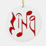 sing christmas tree ornaments