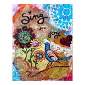 Sing for Joy Art Poster