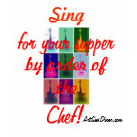 Sing for your supper t-shirts