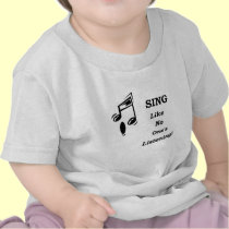 Sing ... Like No One's Listening! t-shirts