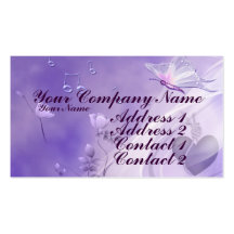 Sing me a Butterfly 2 Business Card
