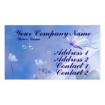 Sing me a Butterfly 3 Business Card