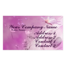 Sing me a Butterfly Business Card