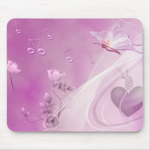 Sing me a Butterfly Mousepad