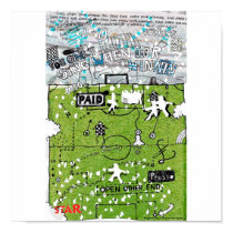 "Sing when yor winning" Print posters