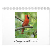 Sing with me! calendar