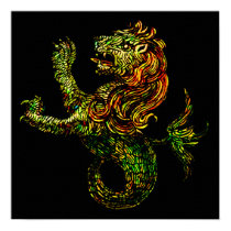 Singa-Laut Dark Print