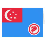 Singapore Air Force Service, Singapore flag Cards